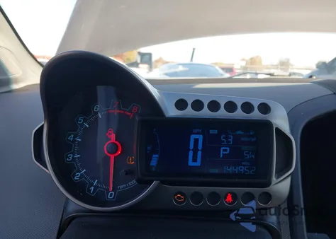 2012 Chevrolet Sonic 2Ls from USA, damaged, VIN 1G1JA5SHXC4177629